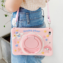 Suitable for matepad11 tablet protective case se cartoon 10 4 inches 360 rotation m6 silicone 10 8 glory 8 tablet v7pro horizontal and vertical screen m5 Huawei c3 computer