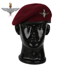 Wine Red British Red Devil Airborne Soldiers Berets Paratrooper Regiments Combat Caps Army Memes Outdoor Small Soldier Hat Casual Hat