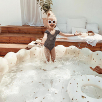 Large Danish children outdoor inflatable swimming pool water toys home baby bath tub play pool ocean ball pool