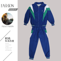Huijian school uniform Huashi Attached High School Panyu School winter long-sleeved jacket trousers autumn suit