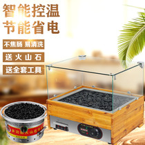 Electric volcanic stone sausage machine Commercial large gas small stone hot dog night market stall Gas sausage machine