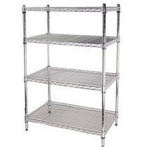 Stainless steel color rack kitchen finishing rack microwave oven storage rack flower rack balcony utility rack floor storage rack