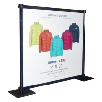 Shopping mall promotion special sale fence partition fence landing Billboard express display rack one meter line isolation fence