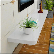 Custom paint TV wall shelf shelf Living room set-top box wall-mounted background wall TV cabinet word partition