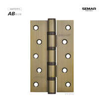 SEMAR Cima stainless steel hinge solid wood door thick bearing bearing hinge 5 inch hinge monolithic Assembly
