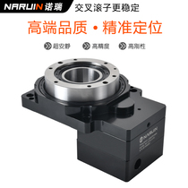 NTJ hollow rotating platform reducer 60 85 130 stepping servo electric indexing turntable instead of DD motor