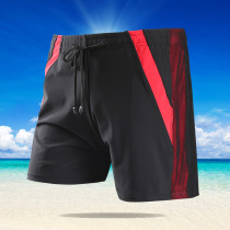Increase the new large size Swimming trunks mens boxer swimming trunks anti-embarrassing swimming trunks boxer boxers boxers hot spring