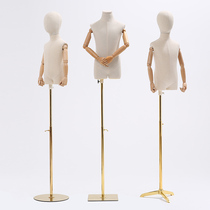 Take the lead childrens model props half-length childrens childrens clothes display stand for mens and womens clothing model window model thin version
