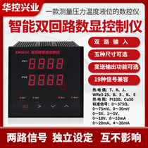 MS616 dual-circuit intelligent digital display controller double-row display output 4-way relay