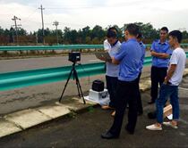  HT3000-E mobile high-definition radar speedometer overspeed automatic capture system Factory speed limit photo