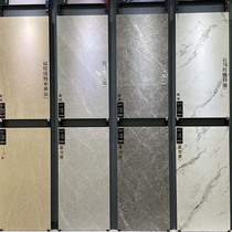 Soft light living room gray tile 600x1200 bright light all-body marble tile Fish maw white living room non-slip floor tile