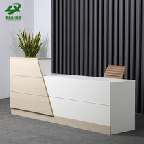 Xian office furniture office front desk reception desk cashier bar simple front desk company front desk bar