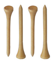 Golf wooden nail wood color ball TEE 100 PP bag short TEE long TEE