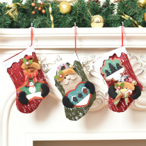 Christmas Socks Gift Bag Christmas Candy Bag Children Small Gift Santa Santa Claus Grand Kindergarten decoration