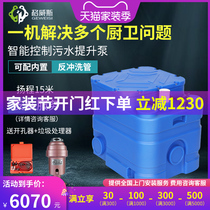  GWES water pump Villa basement sewage lifter Automatic cutting sewage toilet pump sewage lifting station