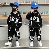 Boy Suit Spring Dress 2022 New Boy Casual Handsome movement Two sets of Chaobou Baby Spring and Autumn Child clothes