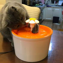 Cat water dispenser pet dog feeder automatic circulation fountain silent small flower water dispenser filter