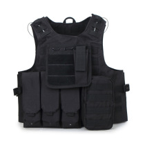 Outdoor Amphibious Vest Men Tactical Gear CS Combat Vest Ghost Amphibious Tactical Vest CS