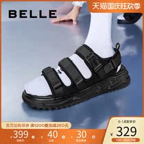 Belle Sports sandals 2021 Summer New Mall Same Mens Shoes Velcro Comfortable Casual Sandals 7EN01BL1