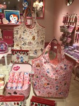 Time-limited discount eco-friendly shopping bag Japan Purchasing bread Superman Museum convenient folding portable carrying bag