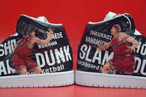 Jiu Yin original painting design slam dunk master handmade sneakers sports shoes custom painting(handmade fee)