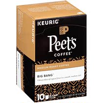 Peets Coffee K-Cup Packs Big Bang Medium Roast Coff