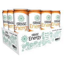 Steaz Orange Energy Organic Case 12 Fl Oz 12