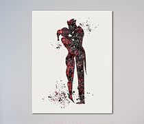 11 x 14 Inch Joker and Harley Quinn Suicide Squad
