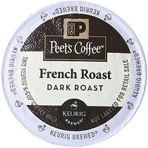 Peets Coffee Tea French Roast K-Cup Portion Pack fo