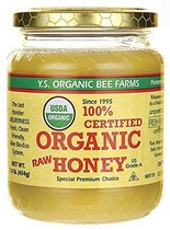  Y S  Eco Bee Farms 100% Certified Organic Raw Hone