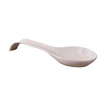Ceramic Spoon Rest by CIROA) The Large 10 Inch White