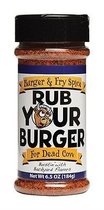 Rub Your Burger Rub6 5oz Rub Your Burger Rub 184 3g