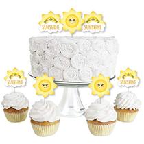 You Are My Sunshine - Dessert Cupcake Toppers - Ba