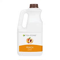 Tea Zone 64 fl oz Peach Syrup Tea Zone 1892 7ml Peach Syrup