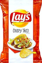 NEW Lays Crispy Taco Flavored Potato Chips 7 75 Oz