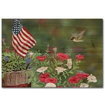 WGI-GALLERY WA-GGH-4030 Garden Glory Hummingbird Wall