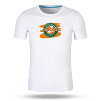 Quick-drying French Open tennis T-shirt short-sleeved spring and summer clothes peripheral accessories Casual clothes Sportswear ball clothes tops mens and womens models