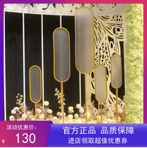 Wedding props new through the screen overlapping road Sun film stage background ornaments superimposed on the wedding road lead