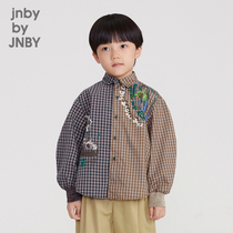 Mall same section] Gangnam Bclothes childrens clothes shirts male and female children 2022 summer dress new 1M2272100