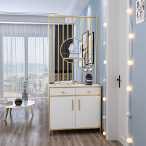 Light luxury entrance partition cabinet with drawers One of the modern simple living room screen decoration Entrance hall storage shoe cabinet