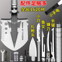  Overlord gun sapper shovel multi-function shovel military shovel Chinese vehicle special forces outdoor military version of the original military shovel