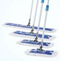 White cloud standard dust push dust cover standard dust push hotel mop blue cotton flat mop