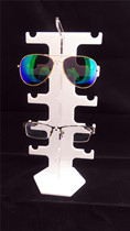 Glasses display rack Store display storage decoration props plastic hanging sun myopia eyes mirror shelf