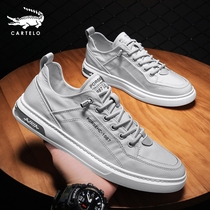 Crocodile Mens Shoes Summer Breathable 2022 New Trends 100 Hitch A Foot Pedal Sails Shoes Men Casual Board Shoes Men