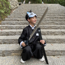 Assassin Five Six Seven Magic Knife Thousand Blade Student Childrens Toy Juhedo Wooden Knife Performance Samurai Blade cos Sword