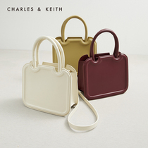 CHARLES & KEITH Autumn New CK2-30781598 ladies carry one shoulder shoulder bag biscuit bag