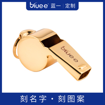 BLUEE basketball football whistle pure copper big volume referee sports coach Collection whistle running 1103