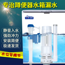 Flush toilet water tank accessories set inlet valve drain valve universal squatting toilet water tank check valve
