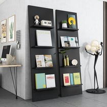 Nordic ins Pole Jane Net Red Magazine Shelf Shelves Promotional Material Display Shelf Multilayer Containing Shelf Custom