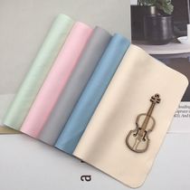 Direct sales custom cotton thickened microfiber special needle one glasses lens jewelry screen cleaning cloth can be printed LOGO